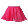 Aislor Kids Girls Ballet Dance Basic Chiffon Wrap Skirt Ballerina Skate Circular Pull-On Tutu Skirt Gymnastics Dancewear Hot Pink 7-8 Years view 1