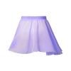 Aislor Big Girls Circular Pull-On Wrap Skirts Classic Chiffon Mini Skirt with Tie Waist Light Purple 1 7-8 Years view 2