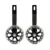 FUFU 12/14/16/18/20 Inch Training Wheels Heavy Duty Kids Bicycle Stabiliser Adjustable Training Side Wheels Suit (Color : Black, Size : 18in) view 1