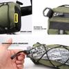Rhinowalk Bike Handlebar Bag, Bicycle Front Bag Shoulder Bag Storage Bag with Shoulder Strap for Road Mountain Bike Cycling Travel (Green) view 4