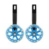 FUFU 12/14/16/18/20 Inch Training Wheels Heavy Duty Kids Bicycle Stabiliser Adjustable Training Side Wheels Suit (Color : Blue, Size : 18in) view 1