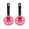 FUFU 12/14/16/18/20 Inch Training Wheels Heavy Duty Kids Bicycle Stabiliser Adjustable Training Side Wheels Suit (Color : Pink, Size : 14in) view 1