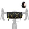 Rhinowalk Bike Handlebar Bag Bicycle Front Bag Shoulder Bag Storage Bag with Shoulder Strap for Road Mountain Bike Cycling Travel (Black+Yellow) view 1