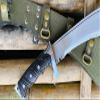 EGKH - 15 Inches Tactical Kukri Knife | Hand forged by Black Smith | forged by hammer in Nepal view 2