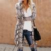 Women's Cardigan Long Sleeve Casual Long Open Front Drape Lightweight Duster High Low Hem Maxi Outerwear view 2