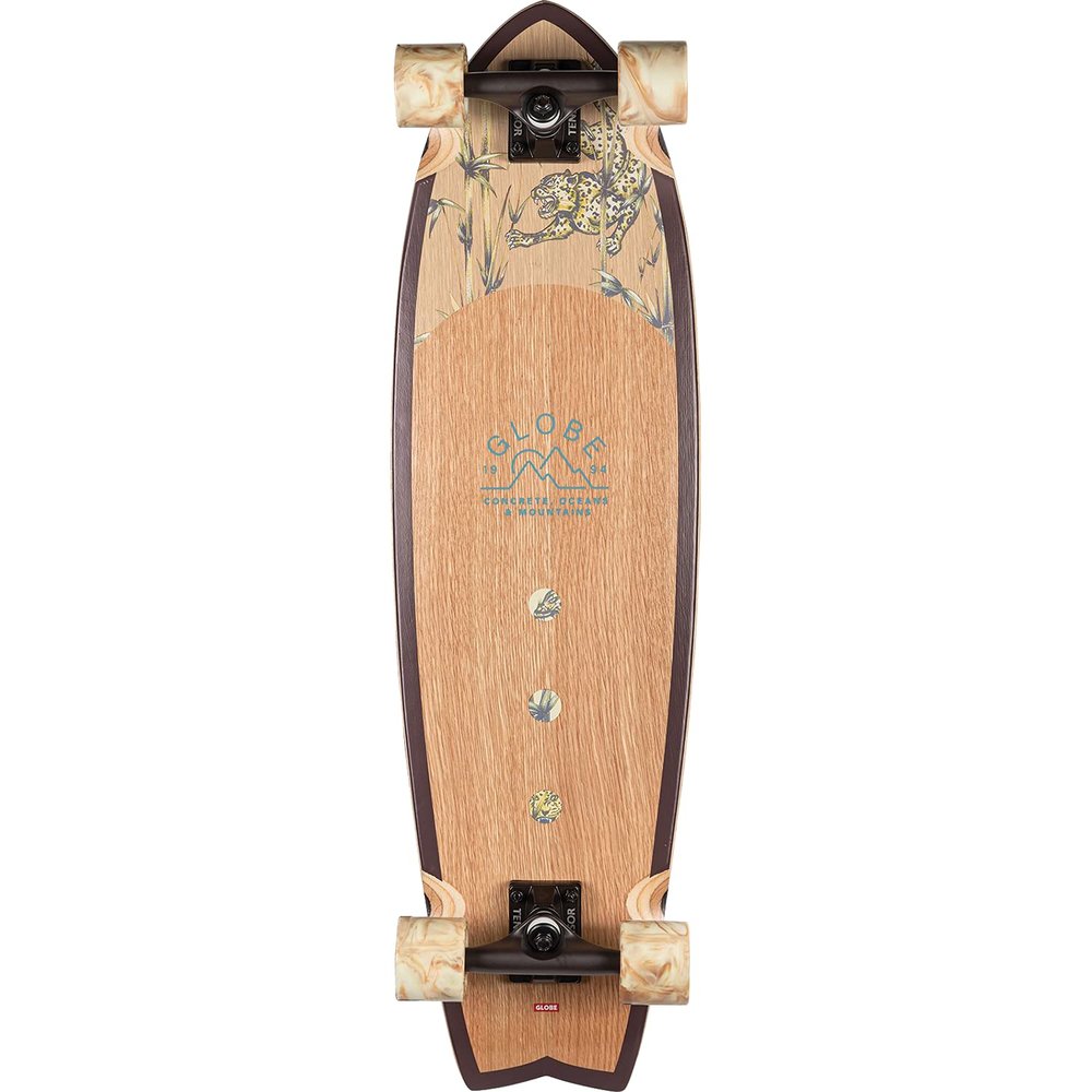 Globe Chromantic Complete Skateboard -9.5x33 White Oak/Jaguar