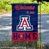 Arizona Wildcats Welcome To Our Home Double Sided Garden Yard Flag view 2