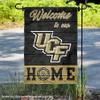 Central Florida Knights Welcome To Our Home Double Sided Garden Yard Flag view 2