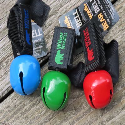 Be Outdoors ONE Bear Bell with Magnetic Silencer - Random Color Selected