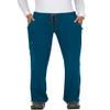 KOI Next Gen Everyday Hero Women's 5-Pocket Cargo Scrub Pants Caribbean Blue XX-Small Petite view 1