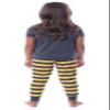 Harry Potter Big Girls' Hufflepuff House Crest Pajama Set-All Houses (7/8) view 2