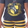 Harry Potter Big Girls' Hufflepuff House Crest Pajama Set-All Houses (7/8) view 3