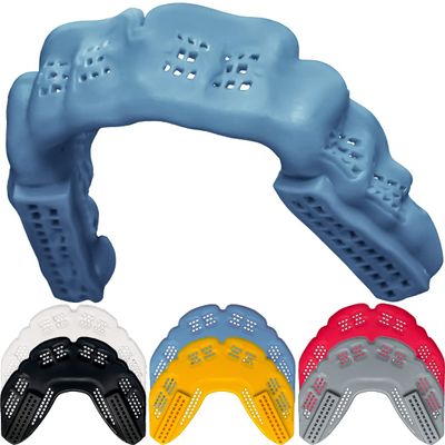 Bulletproof: Worlds Thinnest Most Breathable Mouthguard is 3X Stronger! BJJ Lacrosse Football Basketball MMA Wrestling Hockey Rugby Boxing Men Sports Mouth Guard Grinding Teeth Adult Youth Braces