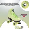Boardwalk Outdoor Sure-Grip Roller Skating Wheels - Key Lime view 2