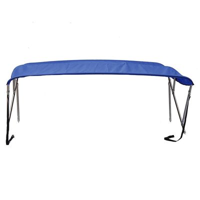 SBU Royal Blue Stainless Steel 3-Bow Bimini Top Compatible for Astro 18 FS for Model Years 1991