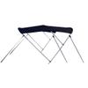Black Aluminum 3-Bow Bimini Top Compatible for Sea Ray 185 Bow Rider for Model Years 1997-2003 view 1