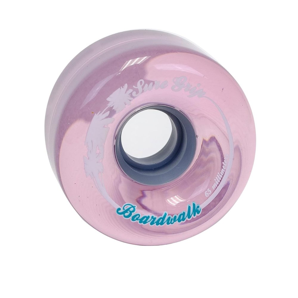 Sure-Grip Boardwalk Outdoor Roller Skating Wheels - Tea Berry
