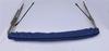 Royal Blue Stainless Steel 3-Bow Bimini Top Compatible for Bayliner Capri 1854 SF for Model Years 1995 view 3