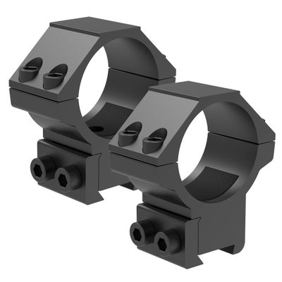 TPO 3/8" Dovetail Scope Rings Medium Profile 30mm Scope Mount for 11mm Dovetail Rail Airsoft Accessories (1.14" Height Rings) AG30-M114