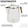 COLETTI Scoutmaster Coffee Percolator Camping  The Ultimate Camping Coffee Maker [24 Cup] view 2