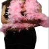 Fukang Feather Turkey Chandelle Feather Boa 72" 80 gram (Baby Pink, 80g) view 2