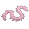 Fukang Feather Turkey Chandelle Feather Boa 72" 80 gram (Baby Pink, 80g) view 3