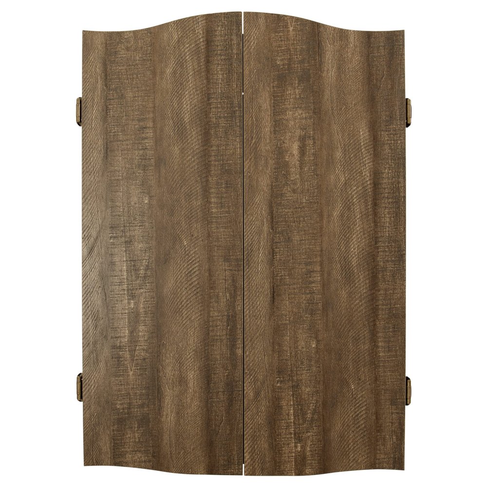 DMI Sports MI Sports Brown CricketPro Dartboard Cabinet | Designed for Arachnid 15.5 CricketPro 900, 800, 750, 650 Electronic Dartboards | Does Not Include Dartboard