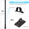 Brebebe Multi Point Wall Anchor Strap for Resistance Bands Exercises, Door Anchor Strap Loops with 5 Metal D-rings, Wall Anchor Tracks Home Gym Fitness System, Simple & Effective (No Resistance Bands) view 4