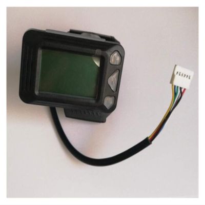 24v 36v 48v Folding Scooter Controller Accessories Carbon Fiber Scooter Controller Brake Accelerator LCD Unit DaJiKan (Color : 24v LCD Display)