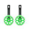 FUFU 12-20 Inch Children's Bicycle Training Wheel Training Replacement Stable Wheel Balance Flashing Wheel (Color : Green, Size : 12in) view 1