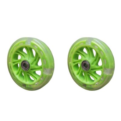 FUFU Children's Bicycle Bicycle Training Wheel Adjustable Stabilizer, Suitable for 12 14 16 18 20 Inch Children's Bicycles (Color : Green, Size : 12in)