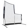Champion Sports Rhino Flex Reversible Baseball Protective L Screen Pitching Net with Carry Bag,Black view 3