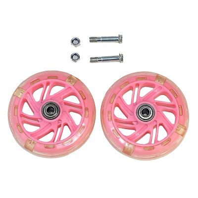 FUFU Stabilisers for Childs BikeBicycle StabilisersAuxiliary Wheel BicycleUniversal Training Wheels (Color : Pink, Size : 16in)