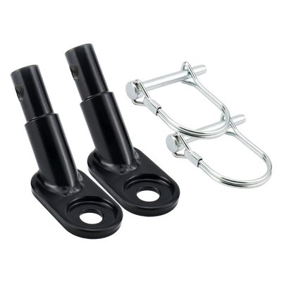 Bike Trailer Hitch Connector Coupler Bicycle Adapter for Children's Trailers,Cargo and Pet Bicycle Trailers,Black Adapter Accessories (2Packs) by Cenipar