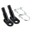 Bike Trailer Hitch Connector Coupler Bicycle Adapter for Children's Trailers,Cargo and Pet Bicycle Trailers,Black Adapter Accessories (2Packs) by Cenipar view 1