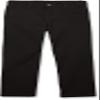 Izod Boys School Uniform Flat Front Twill Pants, Black, 7 view 1