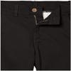 Izod Boys School Uniform Flat Front Twill Pants, Black, 7 view 3