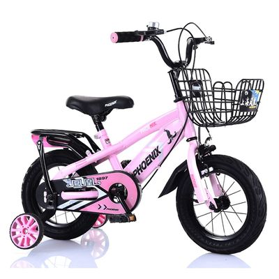FUFU Sports Kids Mountain Balance Bike 12-18 Inch Classic Edition Perfect for 2-13 Years Old Boys Bicycle with Brakes (Color : Pink, Size : 20in)