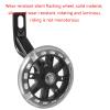 FUFU Bicycle Training Wheel Flashing Silent Heavy-Duty Rear Wheel with Stabilizer 1 Pair (Color : Blue, Size : 14in) view 3