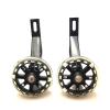 FUFU Children's Bicycle Auxiliary Wheel Universal 12-20 Inch Children's Bicycle Protective Gear Balance Wheel (Color : Black, Size : 12in) view 1