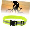 BESPORTBLE Reflective Running Belt Elastic Waistband for Night Safety Fluorescent Yellow Lightweight Stretchable for Cycling Jogging and Walking view 4