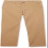 Izod Boys School Uniform Flat Front Twill Pants, Burnished Khaki, 4 view 1