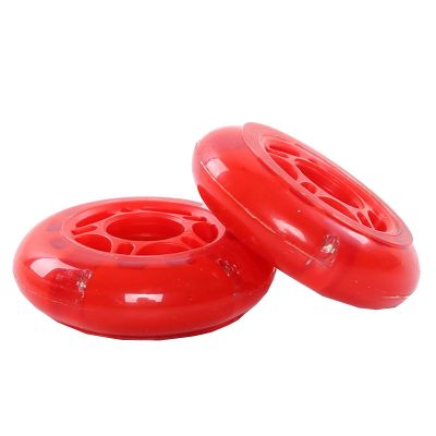 FUFU Training Wheels with Flashing and Thickening Heavy-Duty Bicycle Stabilizer, Suitable for 12 14 16 18 20 Inch Boy and Girl Bicycles (Color : Red, Size : 16in)