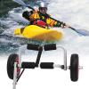 Baugger Lightweight and Portable Folding Boat Kayak Carrier Canoe Dolly Tote Trolley Transport Trailer Cart Removable Wheels view 3