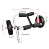 Baugger Lightweight and Portable Folding Boat Kayak Carrier Canoe Dolly Tote Trolley Transport Trailer Cart Removable Wheels view 4