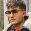 VIA LEECA Trendy Square Aviator Sunglasses Men Women Vintage Metal Gradient Black Sun Glasses for Summer Beach Driving Fishing view 3