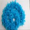 Fukang Feather Turkey Chandelle Feather Boa 72" 80 gram (Turquoise Blue, 80g) view 2