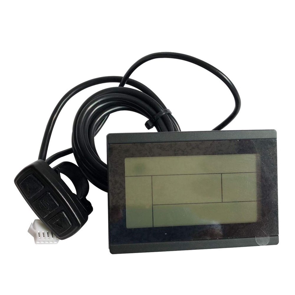 Electric Bicycles 24V 36V 48V 60V 72V Intelligent KT LCD3 Display Electric Bike LCD Bike Control Panel Waterproof Option DaJiKan (Color : 24V36V48V 5pin Plug)