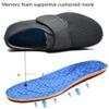 GSFY Women's Diabetic Shoes Wide Width Edema Shoes Breathable Memory Foam Lightweight Walking Sneakers for Elderly Swollen Feet Grey view 3