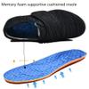 GSFY Women's Diabetic Shoes Wide Width Edema Shoes Breathable Memory Foam Lightweight Walking Sneakers for Elderly Swollen Feet Black view 3